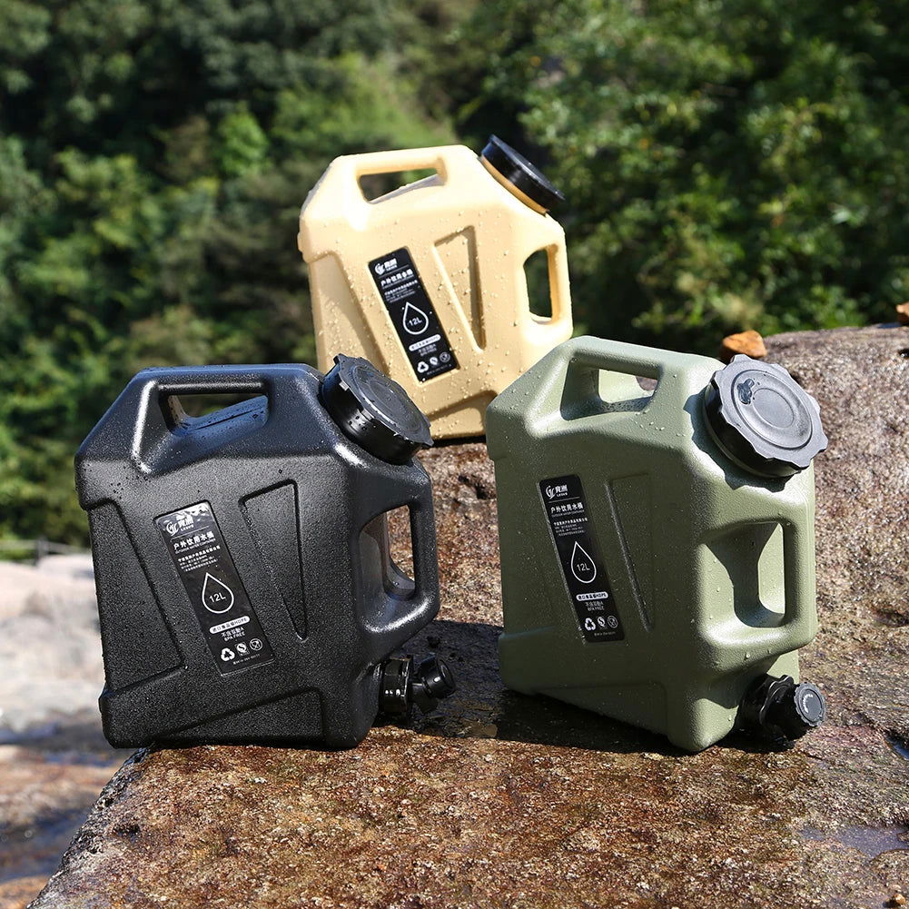 12L (3.17 Gallon) Portable Water Container with Faucet
