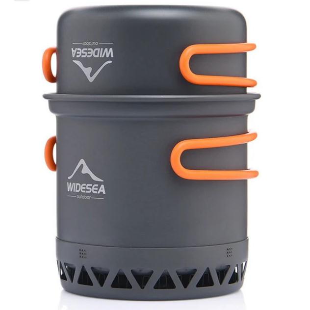 2.3L Camping Cookware Set – Outdoor Pot & Kettle for Travel, Hiking, and Cooking