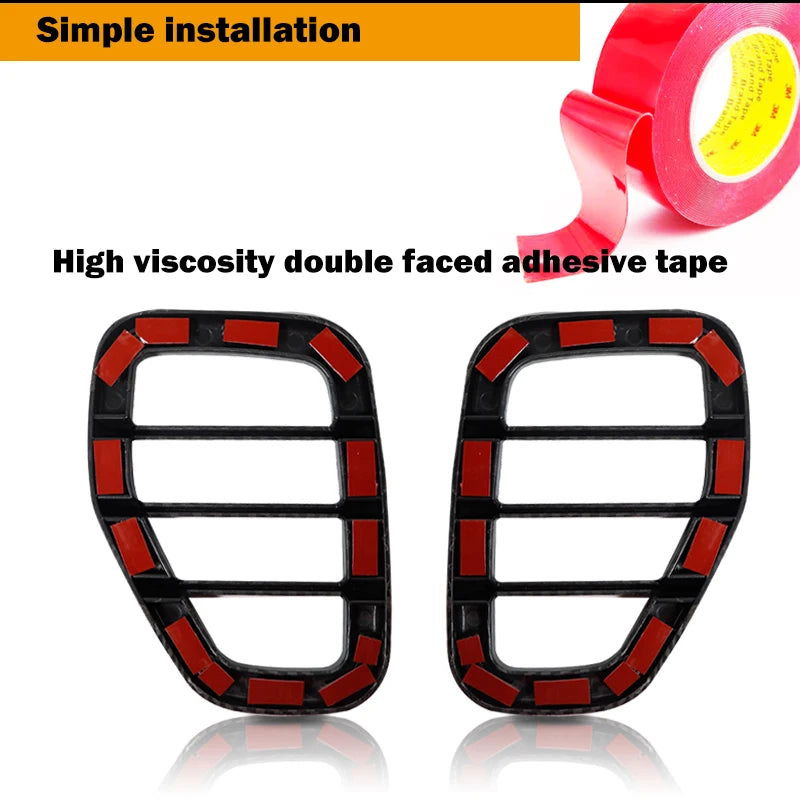 2pcs Side Marker Light Covers – Fits 2005-2010 Hummer H3 All Models