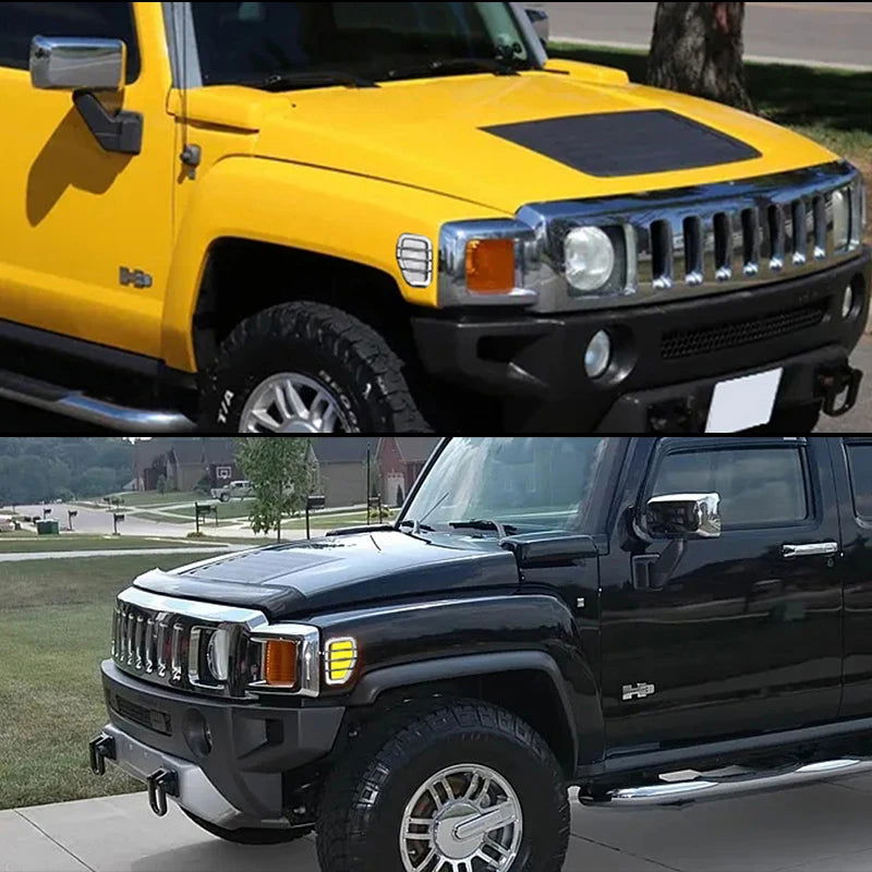 2pcs Side Marker Light Covers – Fits 2005-2010 Hummer H3 All Models