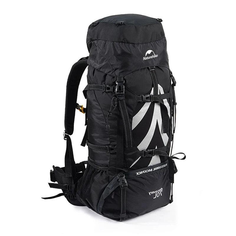 70L Camping Backpack with Rain Cover – Ergonomic and Large Capacity for Hiking and Trekking