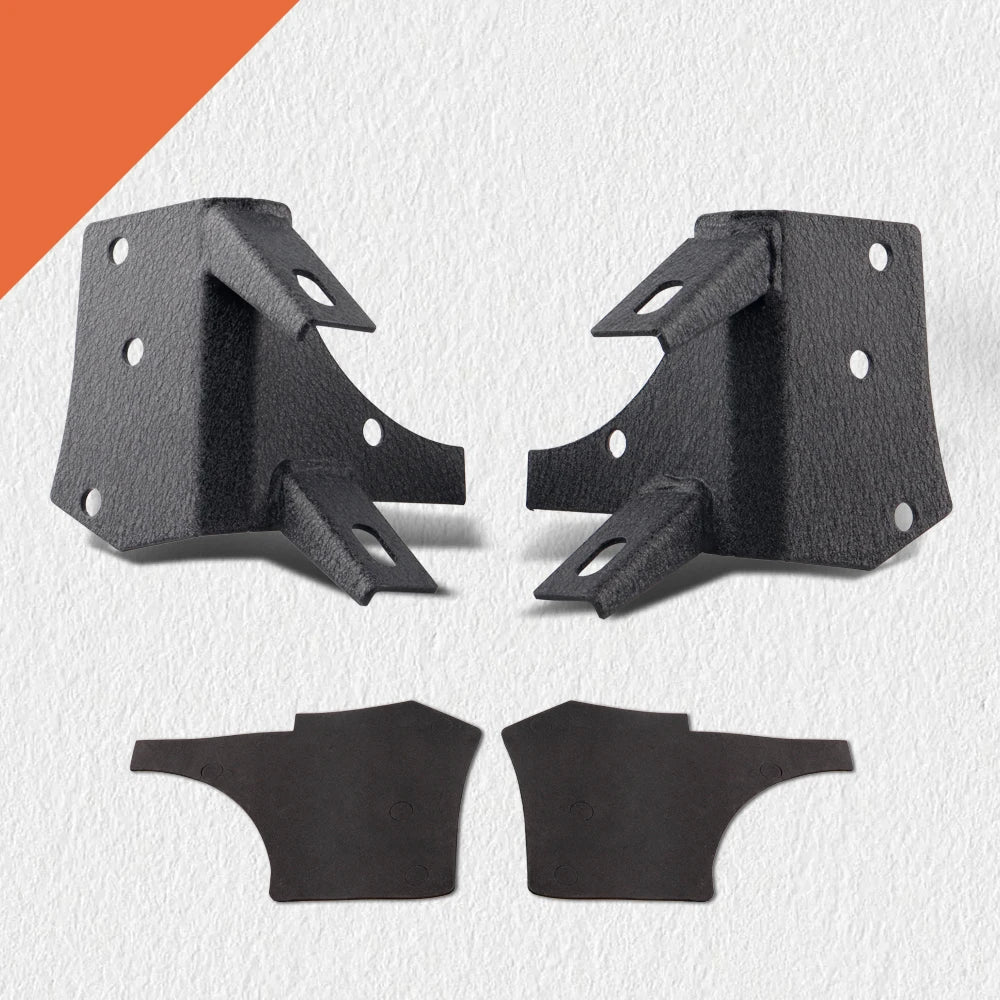 A-Pillar LED Work Light Bar Mount Bracket Holder – Fits Jeep Wrangler TJ 1997-2006