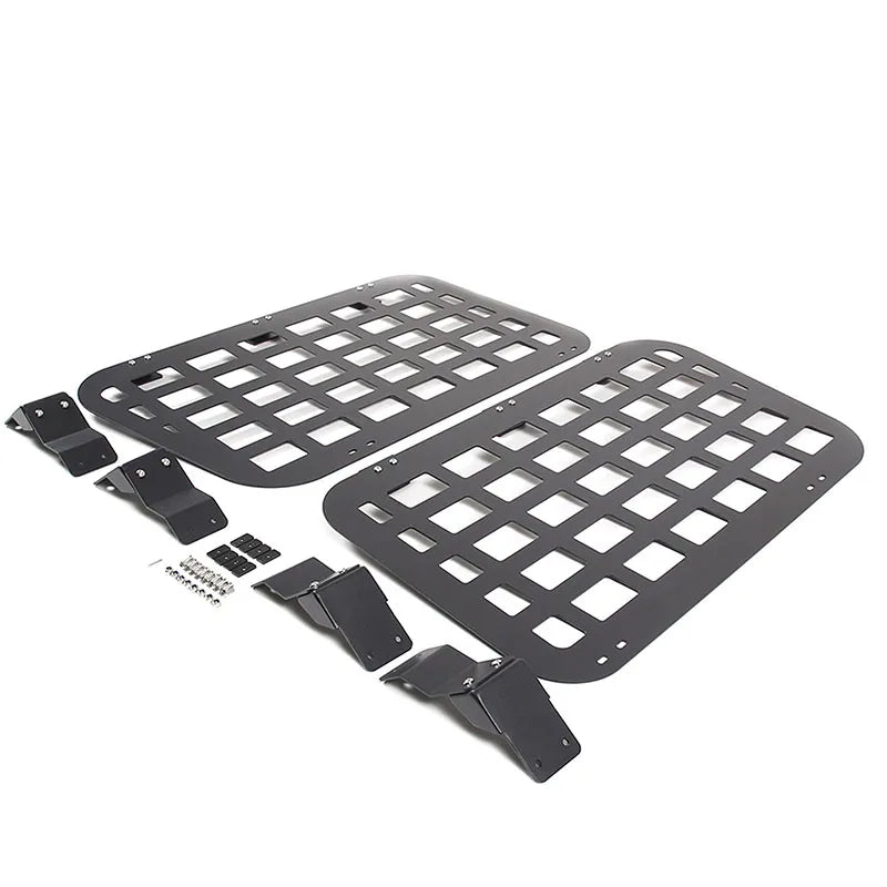 Aluminum Alloy Trunk Side Window Storage Rack for Hummer H3 (2005-2009)
