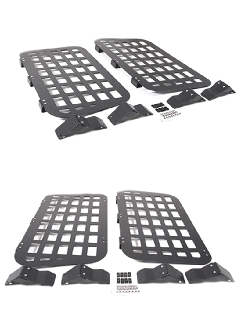 Aluminum Alloy Trunk Side Window Storage Rack for Hummer H3 (2005-2009)