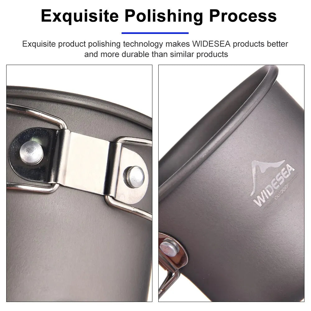 Aluminum Camping Mug – Lightweight Cup for Outdoor, Hiking & Trekking