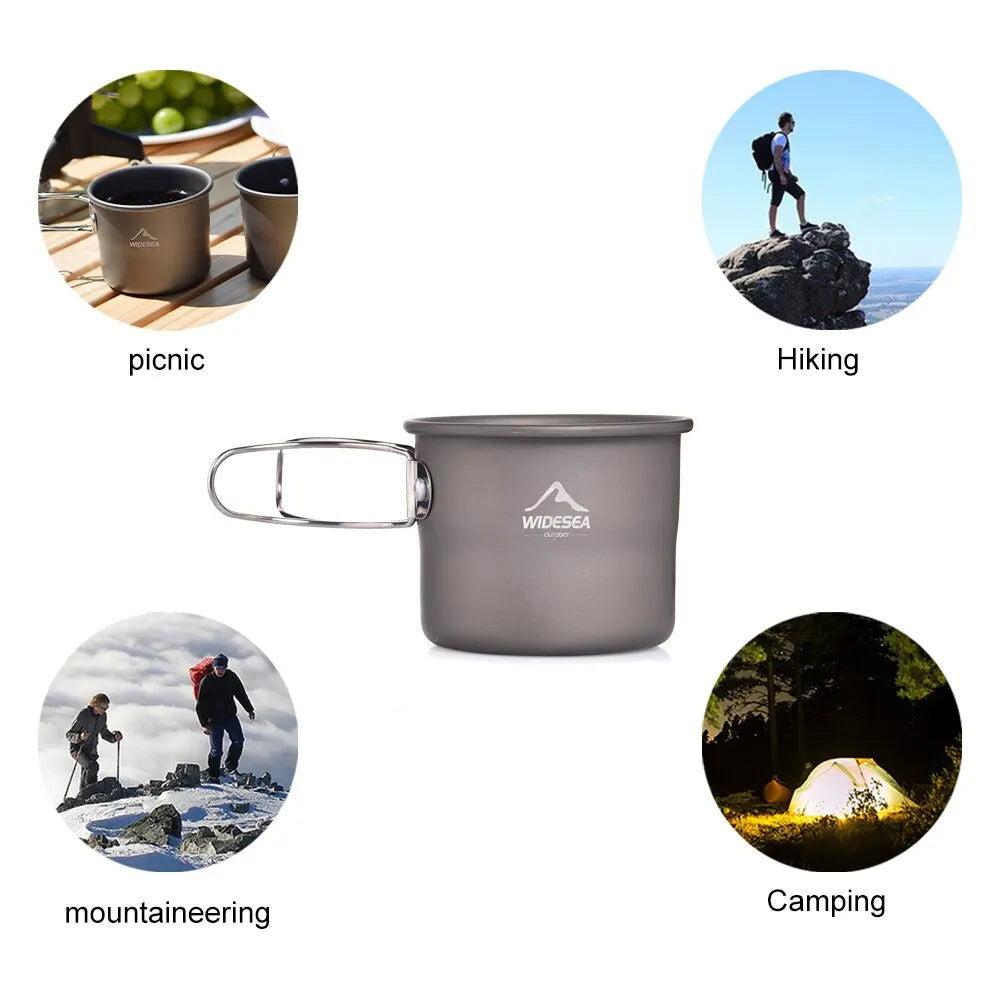 Aluminum Camping Mug – Lightweight Cup for Outdoor, Hiking & Trekking