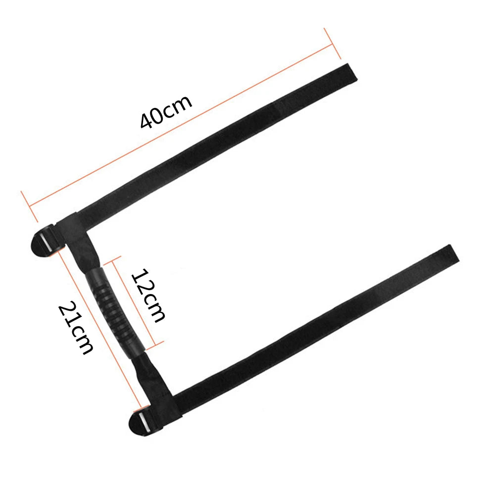 Armrest Grab Handles – Roll Bar Mount for Jeep Wrangler CJ, TJ, JK, JL (Sports, Sahara, Rubicon)