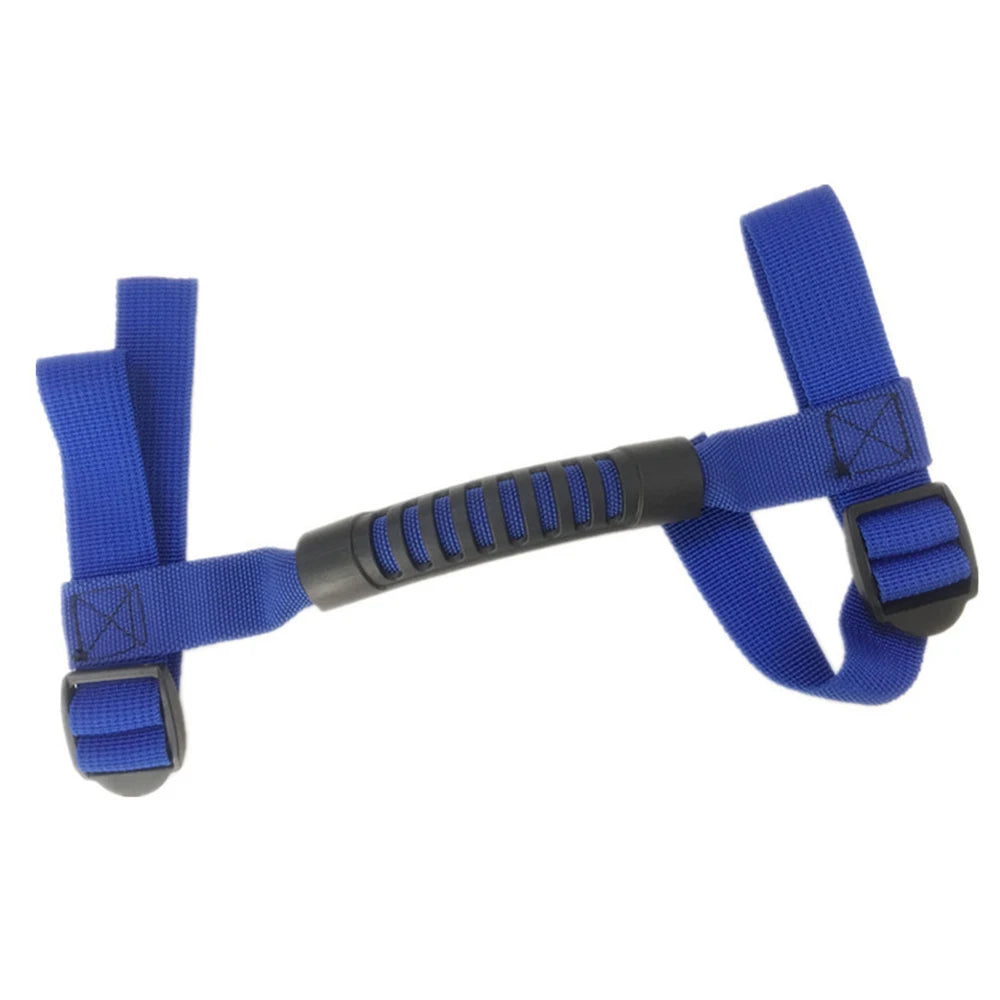 Armrest Grab Handles – Roll Bar Mount for Jeep Wrangler CJ, TJ, JK, JL (Sports, Sahara, Rubicon)