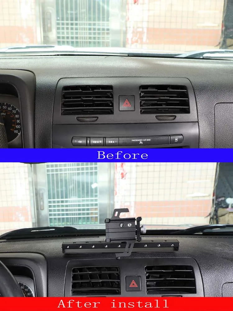 Dashboard Phone and Radio Mount for Hummer H3/H3T (2005-2009)