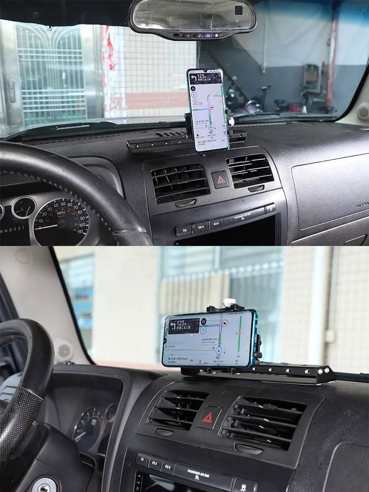 Dashboard Phone and Radio Mount for Hummer H3/H3T (2005-2009)