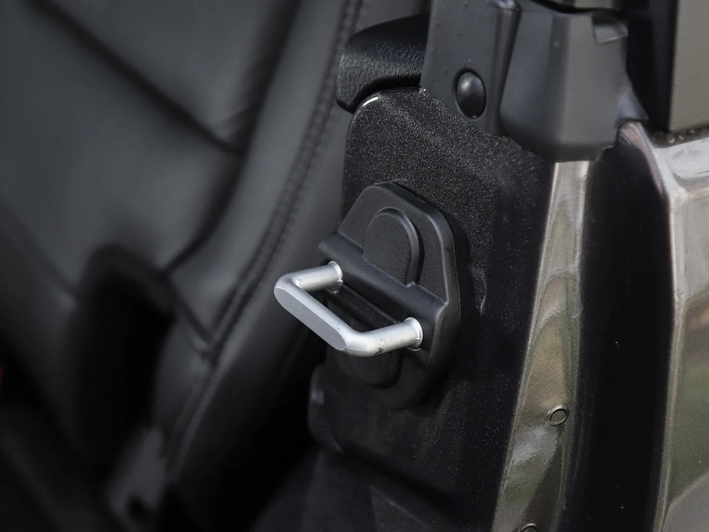 Door Latch & Lock Protective Cover Trim Pieces for Jeep Wrangler JL 2018-2023