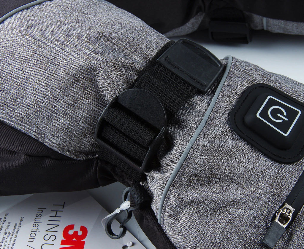 Electric Heated Winter Gloves – 3M Insulated, Waterproof, Windproof Thermal Gloves for Snowboarding, Cycling, Skiing, and Outdoor Adventures