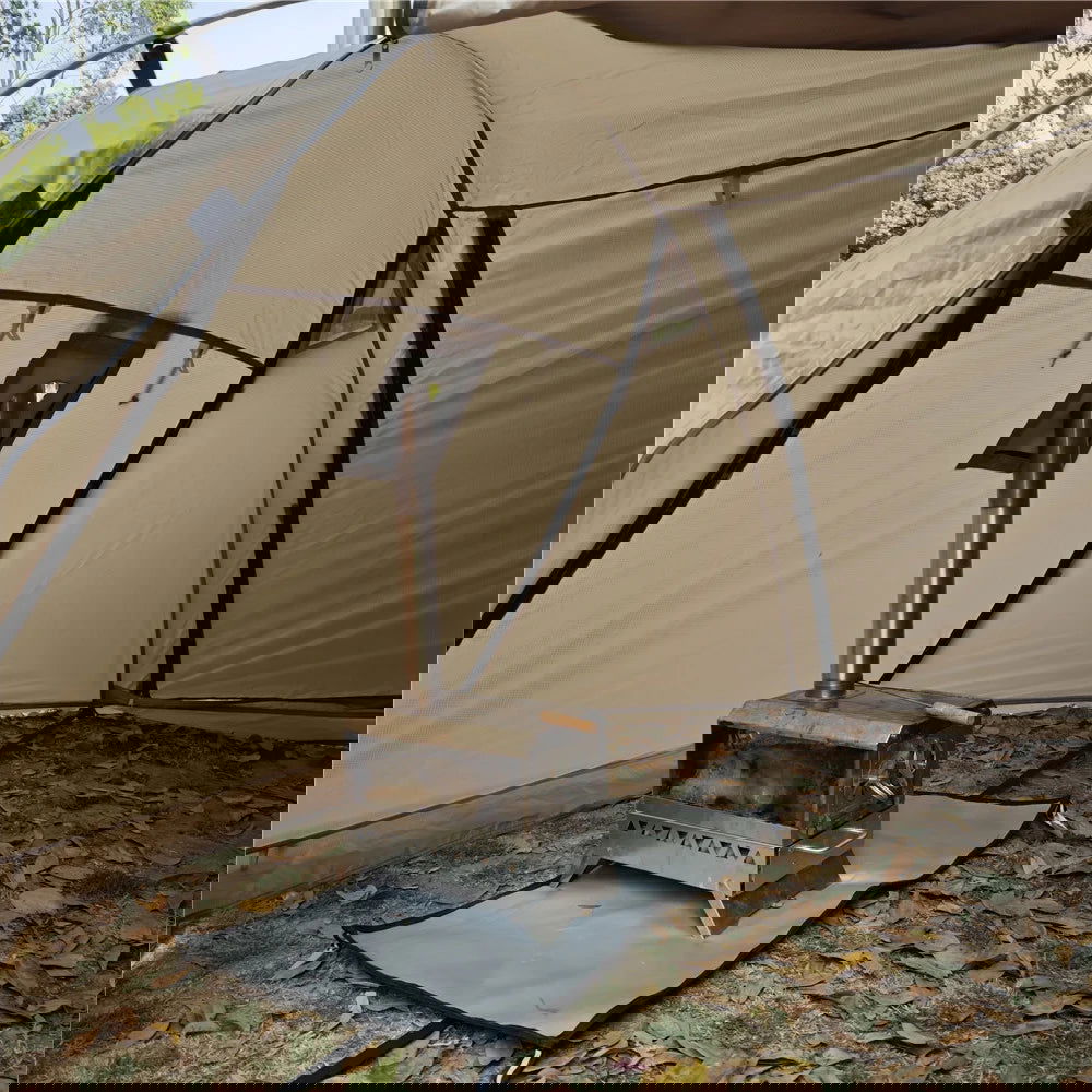 Fireproof 2-Person Hot Tent – Waterproof 4-Season Tent with Stove Jack & Snow Skirt for Camping, Hiking, and Hunting