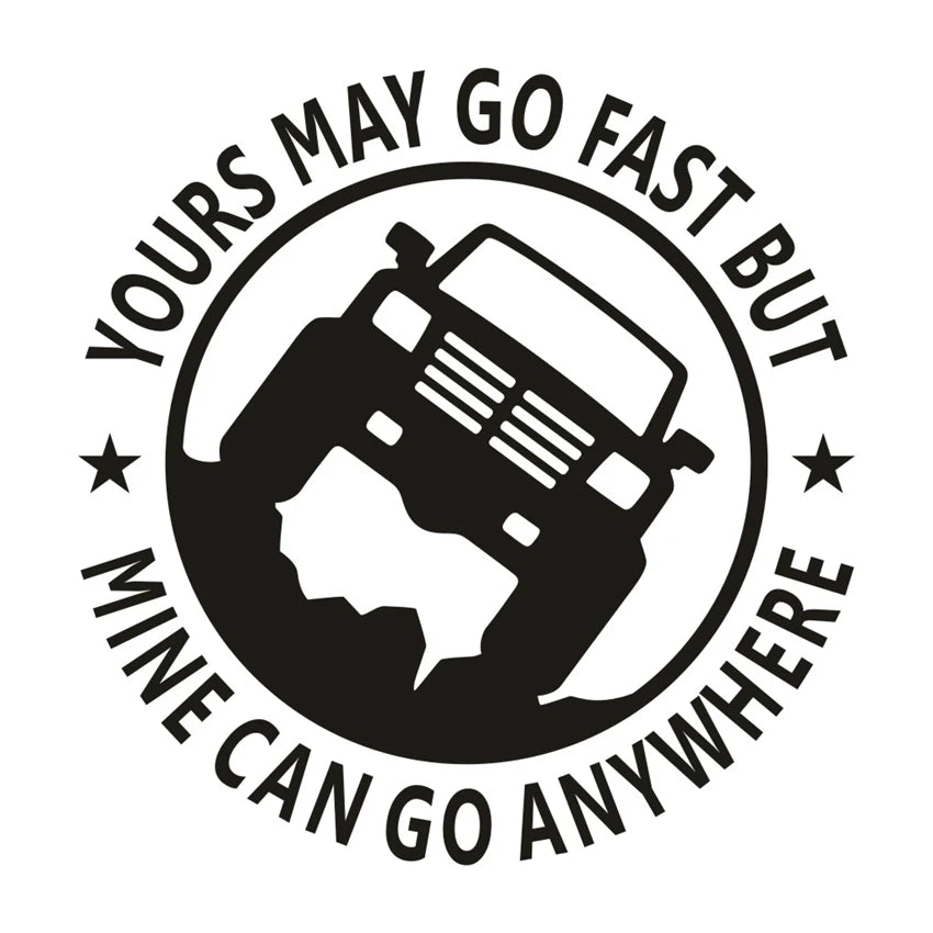 Funny Trunk SUV Pickup 4X4 OFF ROAD 4WD Car Sticker Automobiles Exterior Accessories Vinyl Decal for Jeep Nissan Ford Toyota Vw