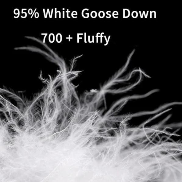 Goose Down Thermal Pants – Windproof, Waterproof Winter Trousers with Side Zippers for Men and Women