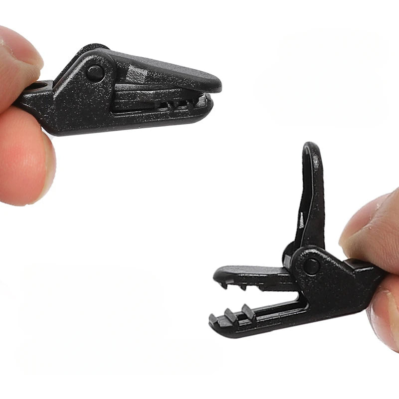 Heavy-Duty Tarp Clips (10 pcs) – Lock Grip Clamps with Thumb Lever for Camping, Travel, and Outdoor Use