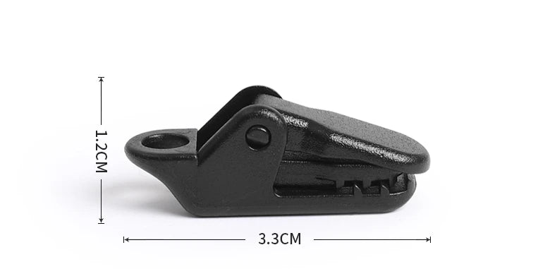 Heavy-Duty Tarp Clips (10 pcs) – Lock Grip Clamps with Thumb Lever for Camping, Travel, and Outdoor Use