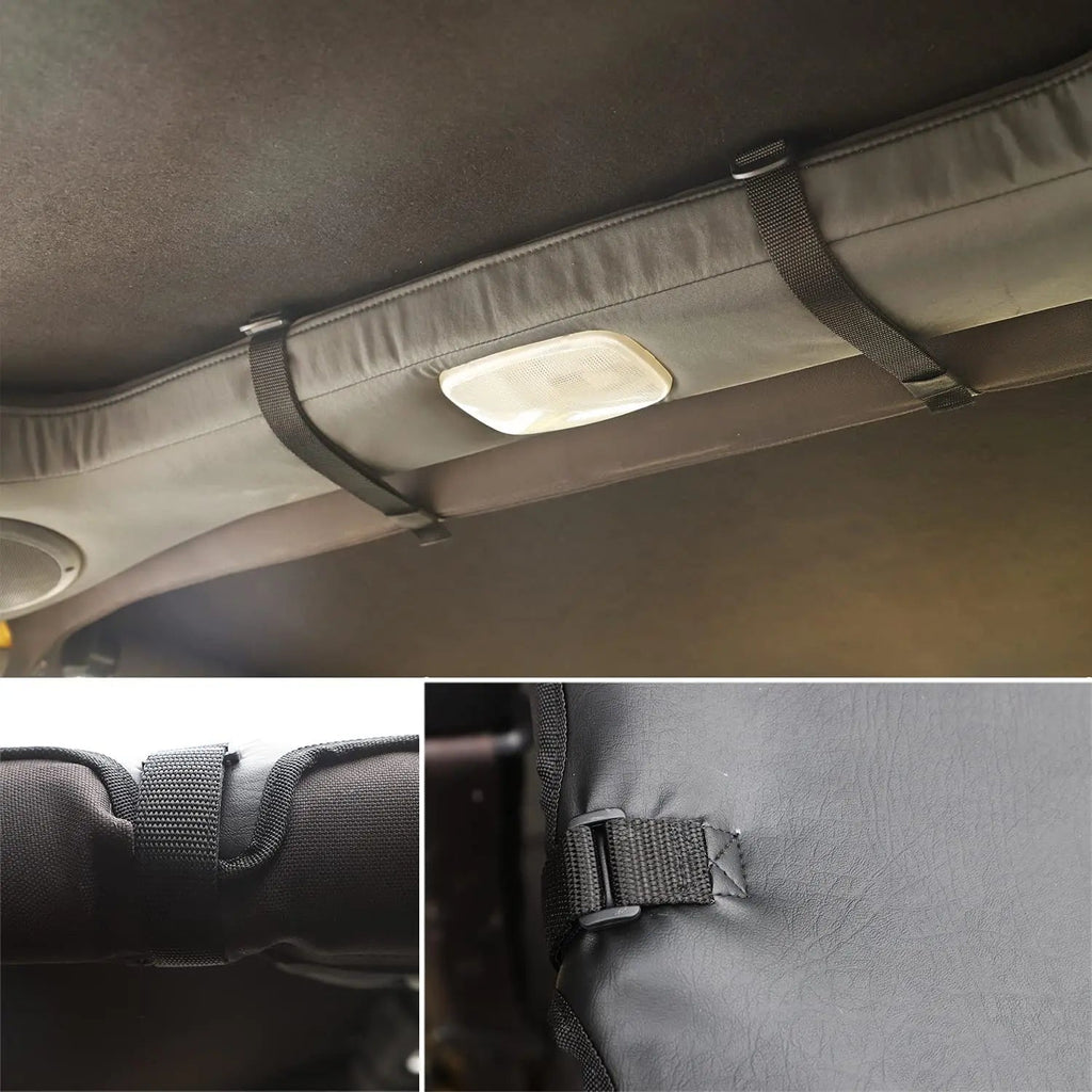 Leather Mesh Sunshade – UV Protection for Jeep Wrangler TJ 1997-2006