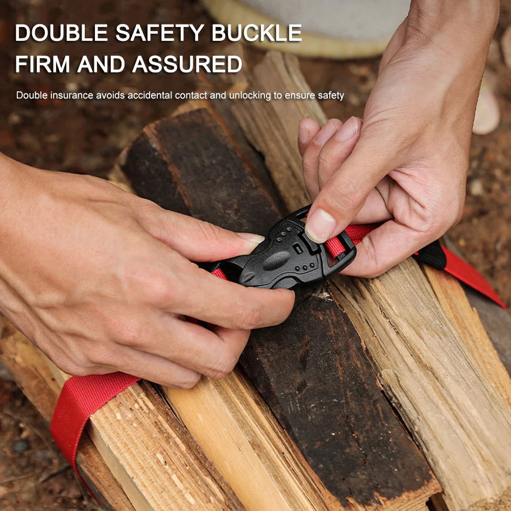 Multifunctional Nylon Cargo Strap – Heavy-Duty Tie Down Belt with Quick Release Buckle for Camping