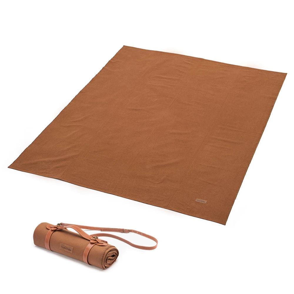 Portable Canvas Picnic Blanket – Ultra-Light, Large, Waterproof Camping Mat
