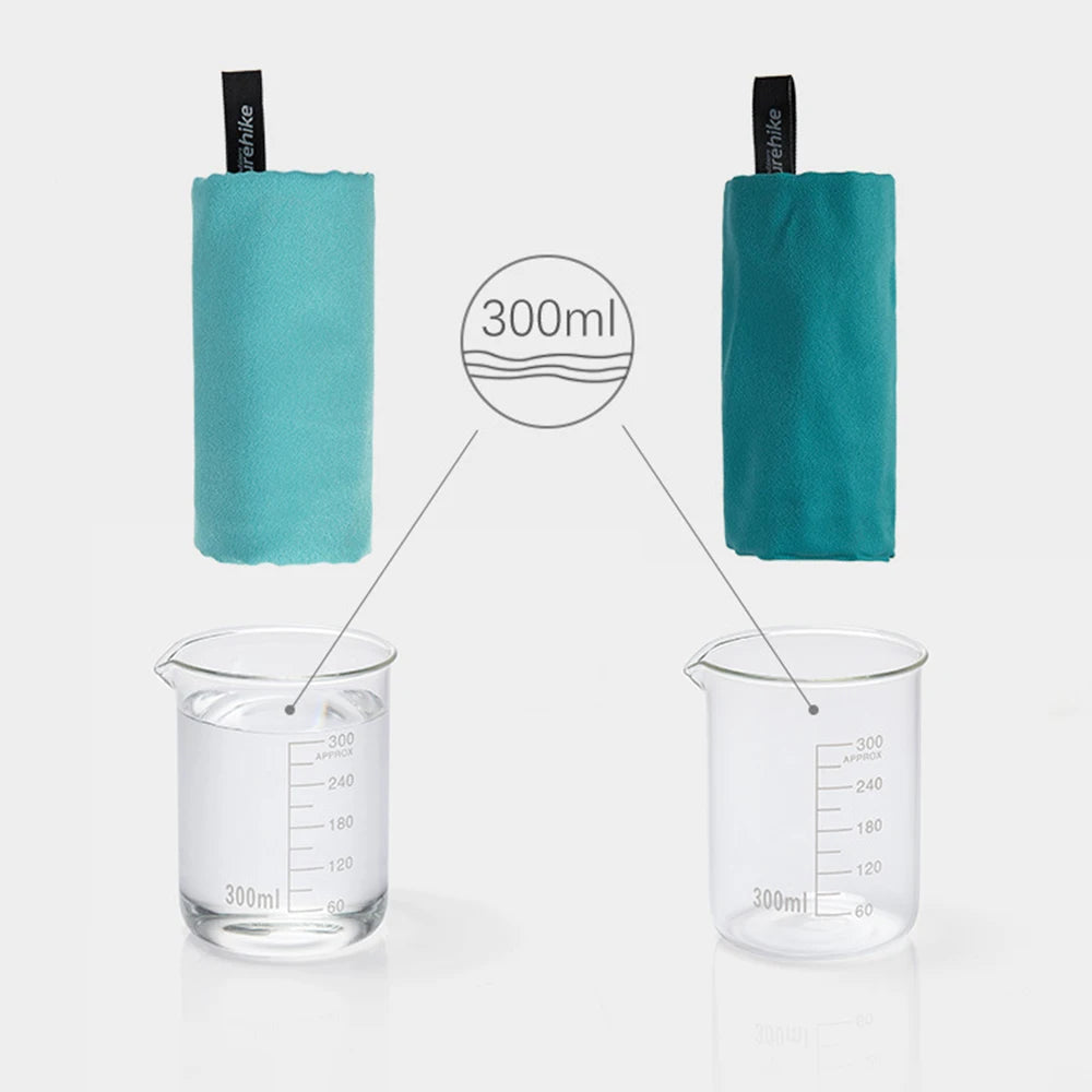 Quick-Drying Absorbent Towel – Compact for Hiking, Travel, Gym & Beach