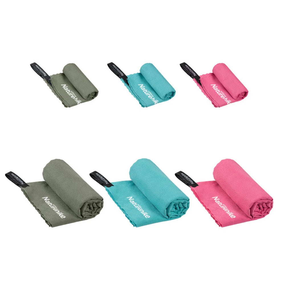 Quick-Drying Absorbent Towel – Compact for Hiking, Travel, Gym & Beach