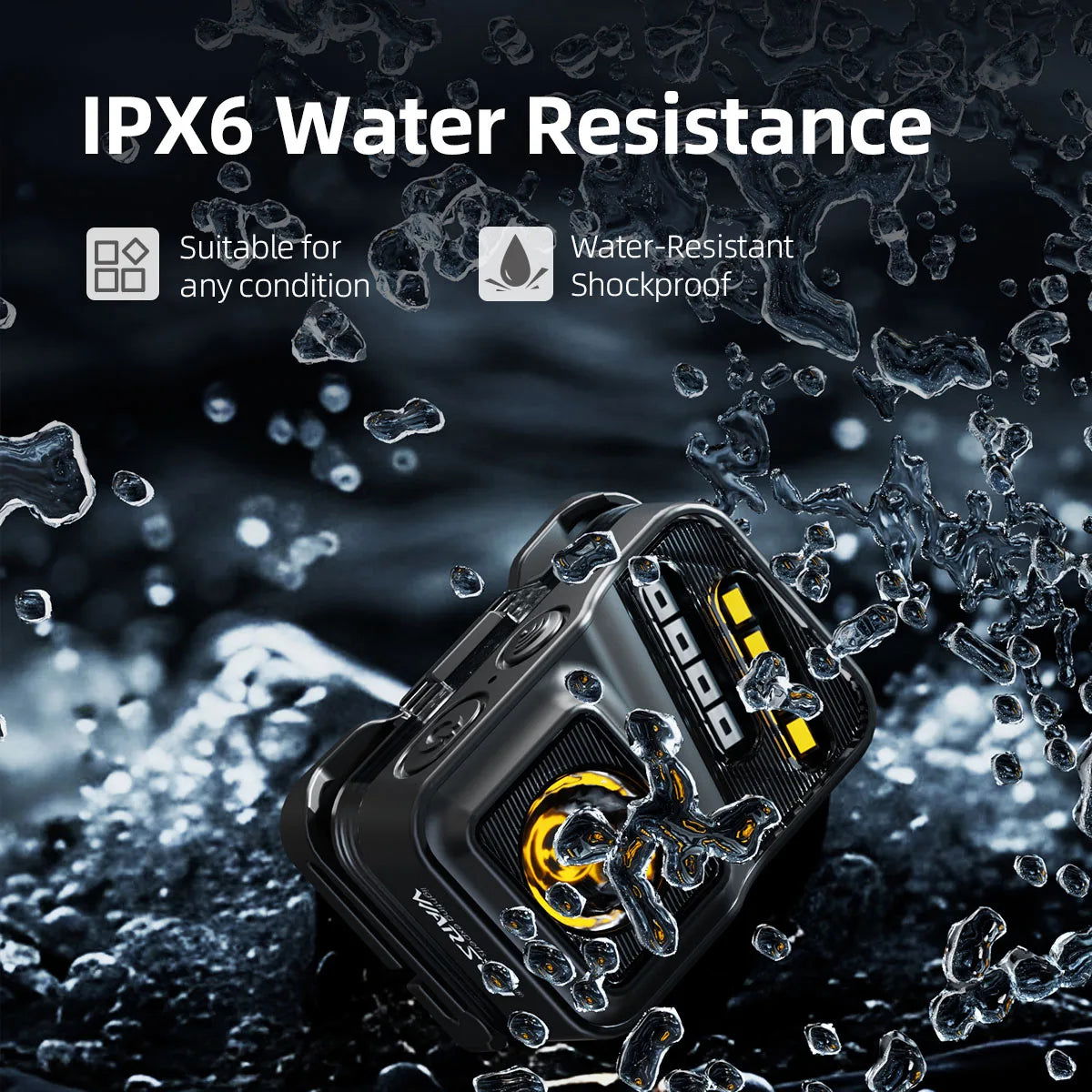 Rechargeable Headlamp, 8-Mode LED Light with Motion Sensor & White/Red Lights for Night Running