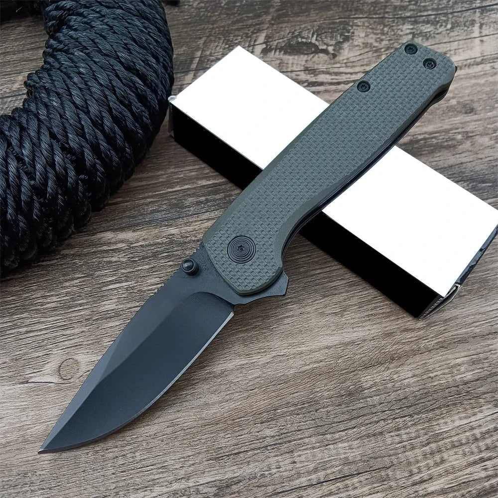 Compact Folding Pocket Knife – Sharp Stainless Steel Blade with Nylon Fiberglass Handle