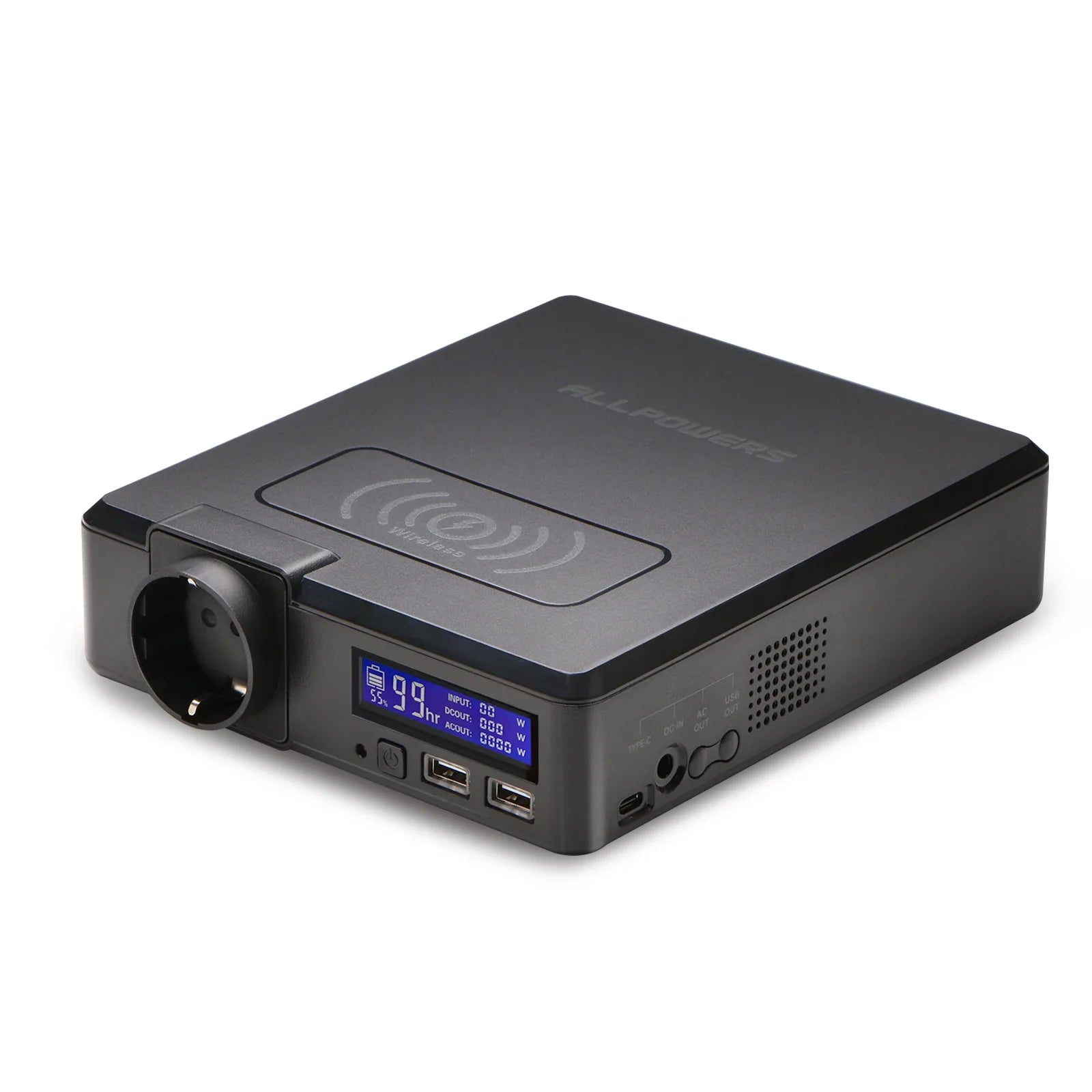 200W Portable Power Station - 154Wh (240W Peak) AC Output