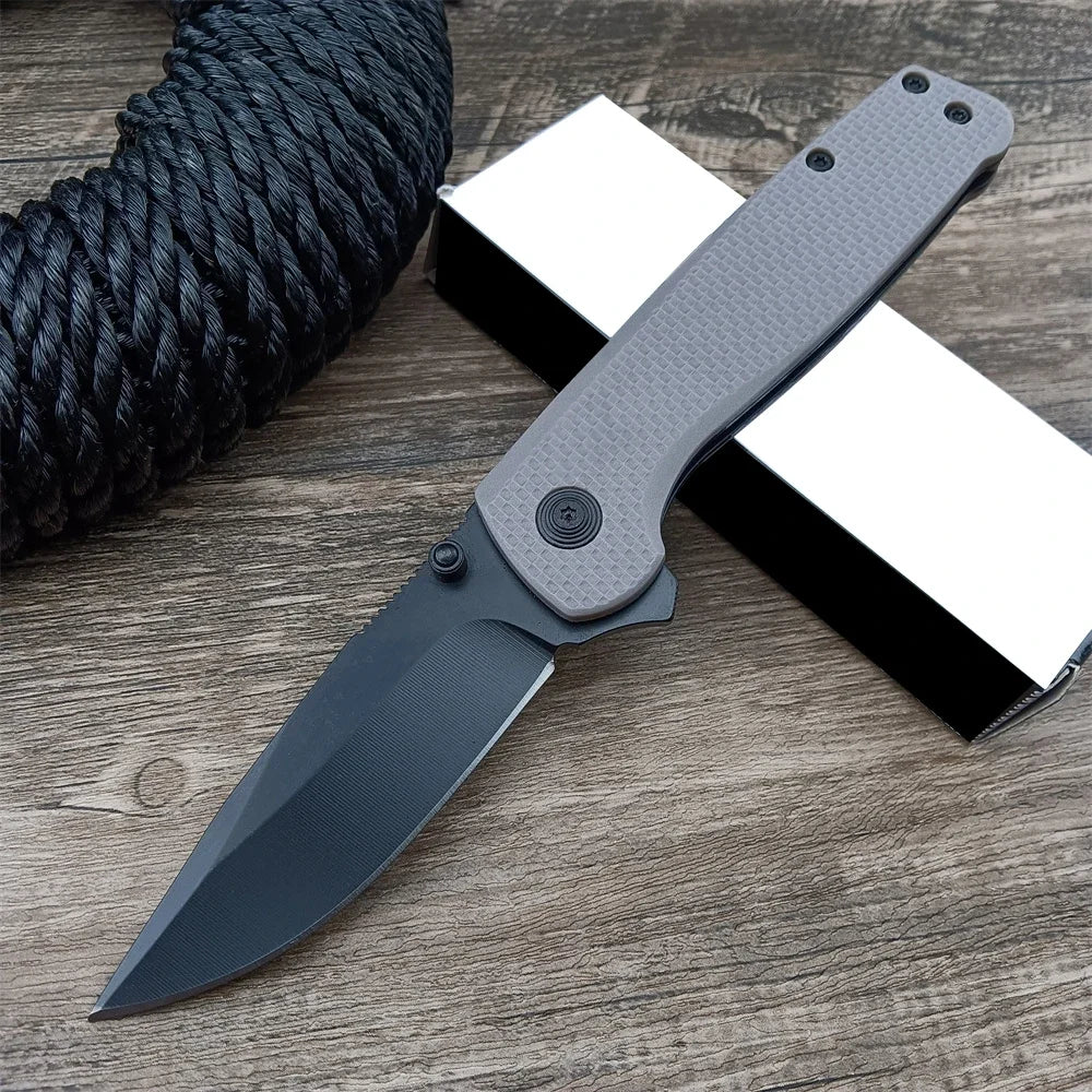 Compact Folding Pocket Knife – Sharp Stainless Steel Blade with Nylon Fiberglass Handle
