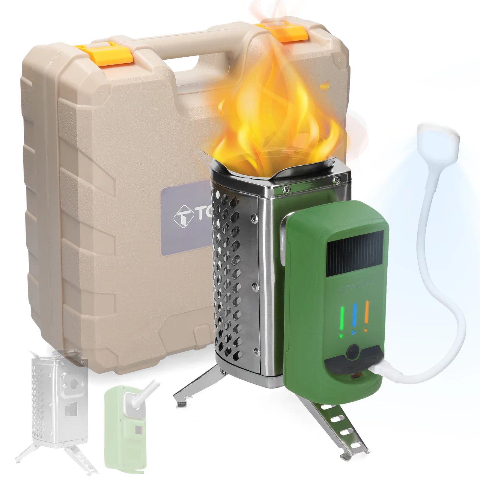 USB Power Generator – Portable Wood-Burning Power Generator