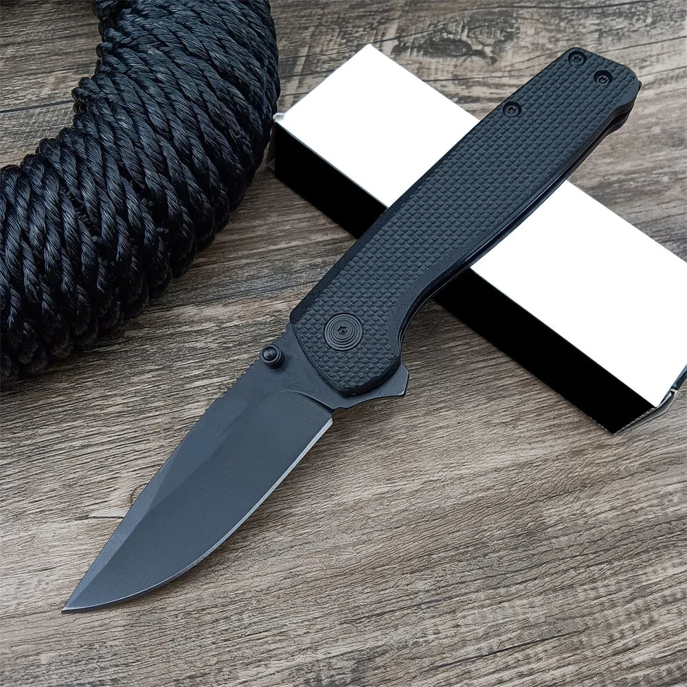 Compact Folding Pocket Knife – Sharp Stainless Steel Blade with Nylon Fiberglass Handle