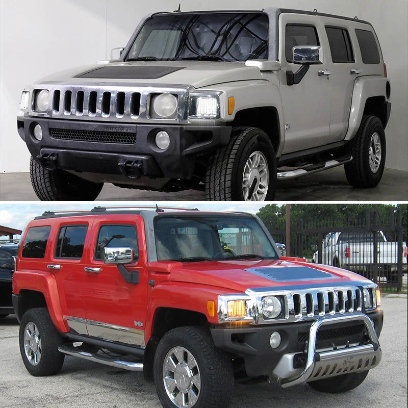 Sequential LED Turn Signal & DRL Lights – Amber/White for 2006-2010 Hummer H3/H3T