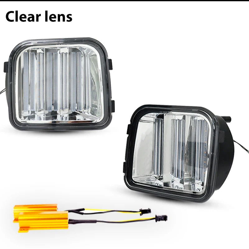 Sequential LED Turn Signal & DRL Lights – Amber/White for 2006-2010 Hummer H3/H3T