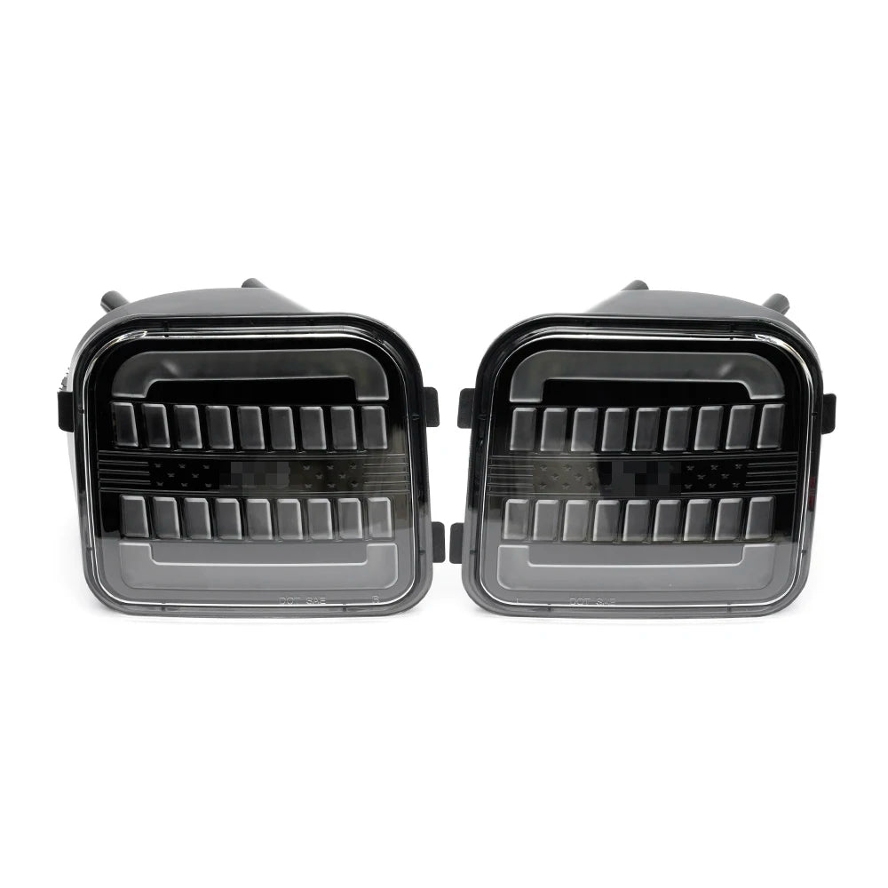 Sequential LED Turn Signals and LED Daytime Running Lights for 2006-2010 Hummer H3/H3T (OEM#15139187, 15139188)