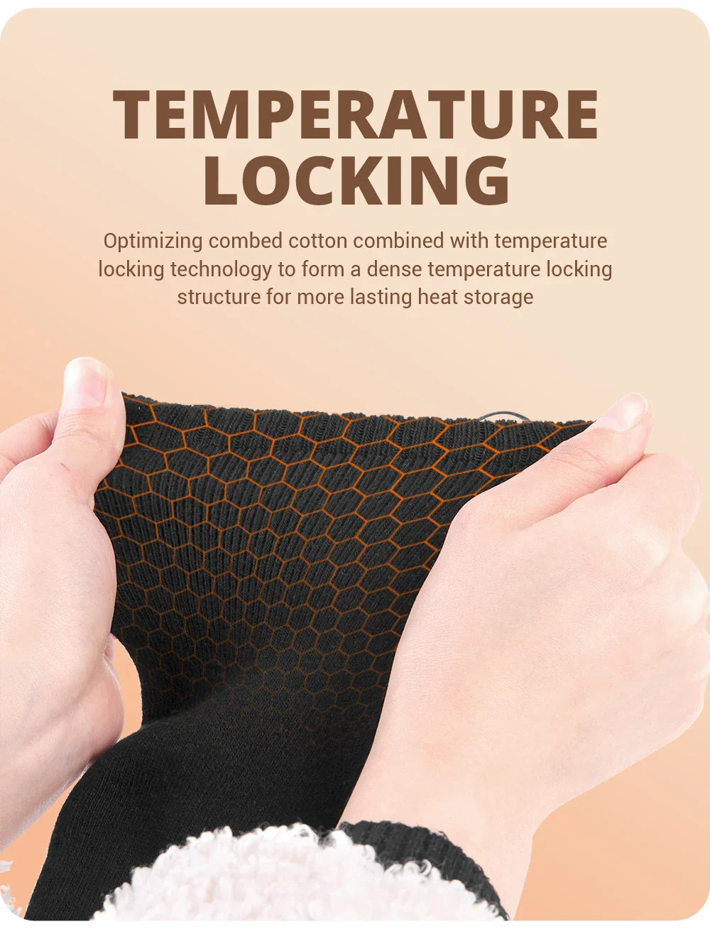 Rechargeable Heated Socks – Winter Thermal Foot Warmers for Skiing & Outdoor Sports