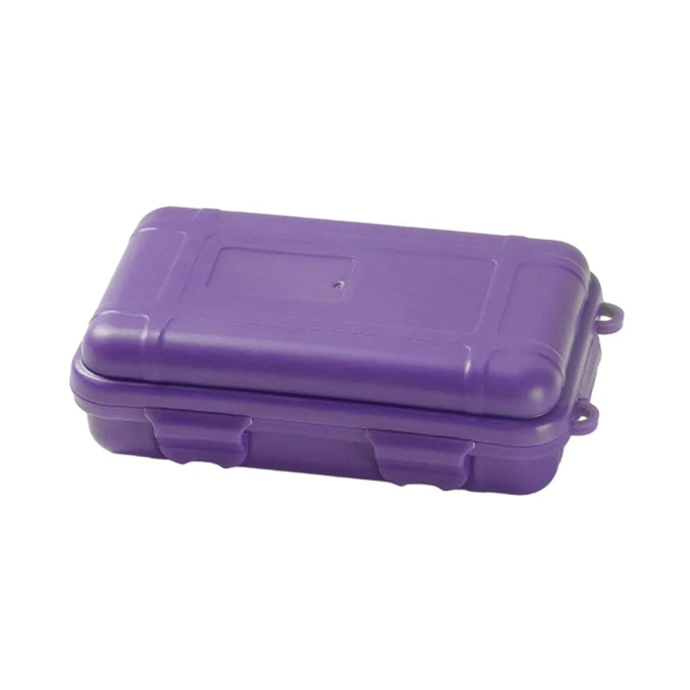 Small Airtight Waterproof EDC Tool Box – Portable, Shockproof Container for Camping, Travel, and Survival Gear