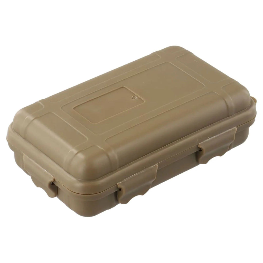 Small Airtight Waterproof EDC Tool Box – Portable, Shockproof Container for Camping, Travel, and Survival Gear