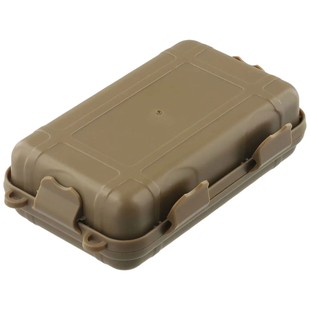 Small Airtight Waterproof EDC Tool Box – Portable, Shockproof Container for Camping, Travel, and Survival Gear
