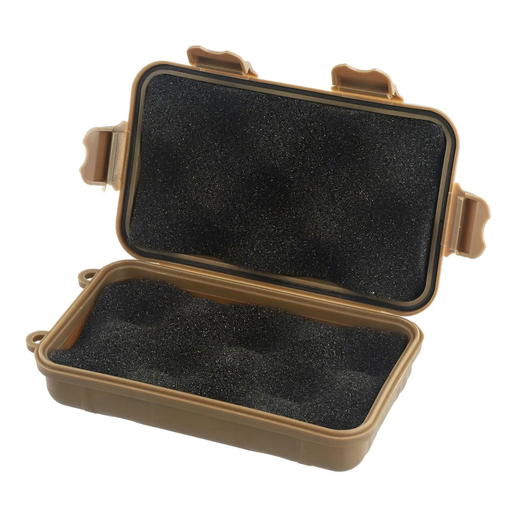 Small Airtight Waterproof EDC Tool Box – Portable, Shockproof Container for Camping, Travel, and Survival Gear