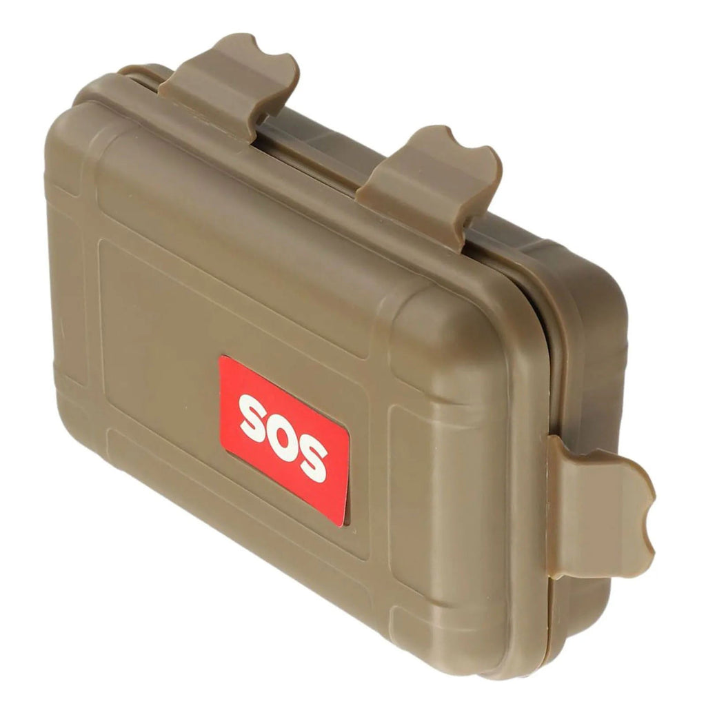 Small Airtight Waterproof EDC Tool Box – Portable, Shockproof Container for Camping, Travel, and Survival Gear