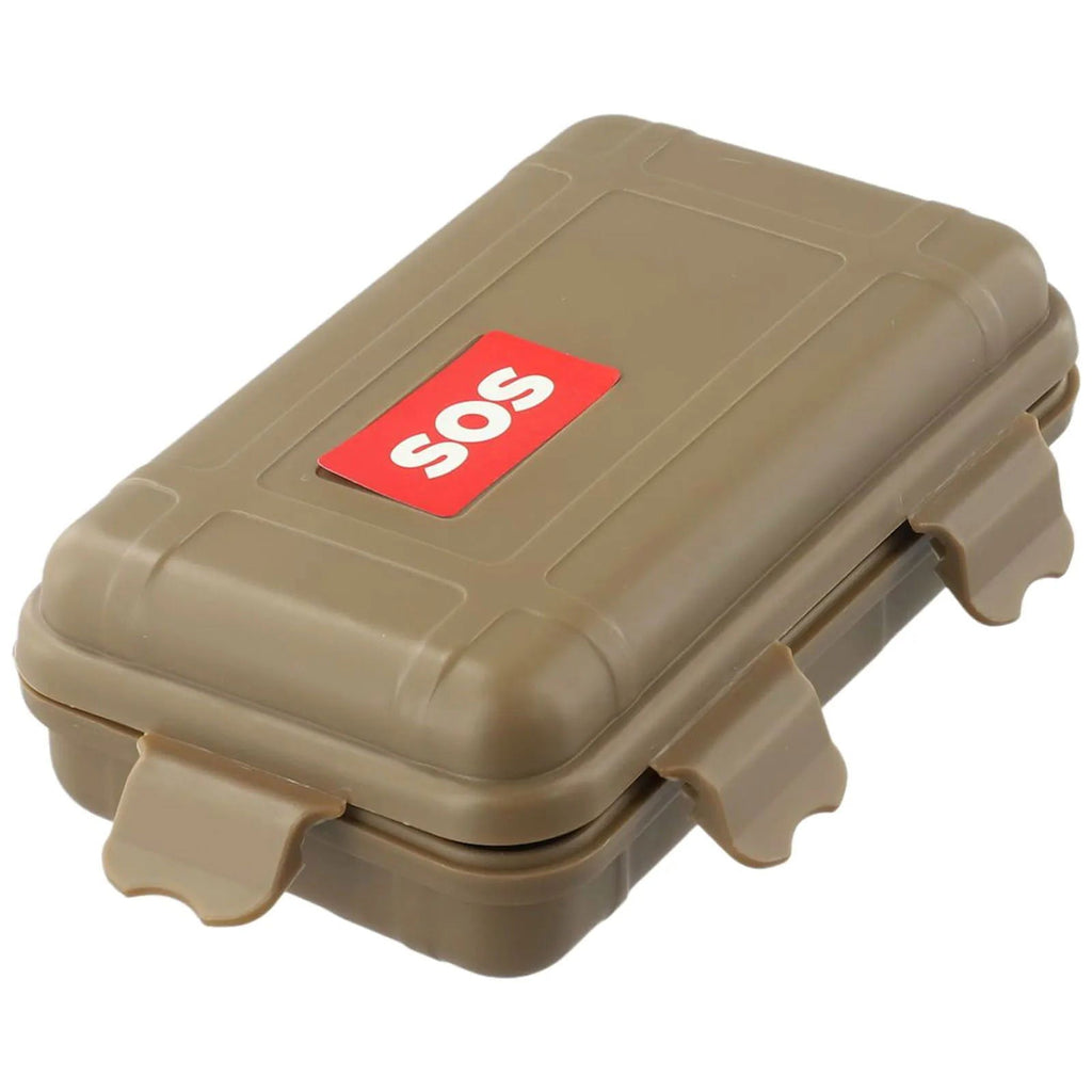 Small Airtight Waterproof EDC Tool Box – Portable, Shockproof Container for Camping, Travel, and Survival Gear