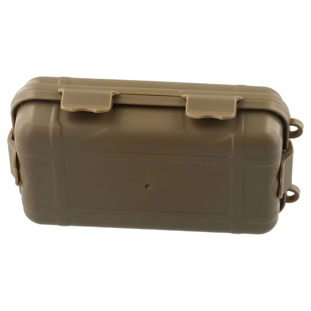 Small Airtight Waterproof EDC Tool Box – Portable, Shockproof Container for Camping, Travel, and Survival Gear