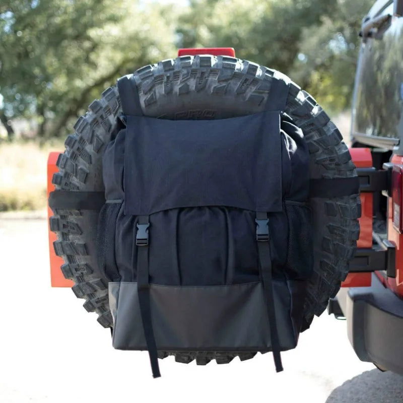 Spare Tire Garbage & Tool Storage Bag – Hanging Off-Road Bag for Trucks and SUVs