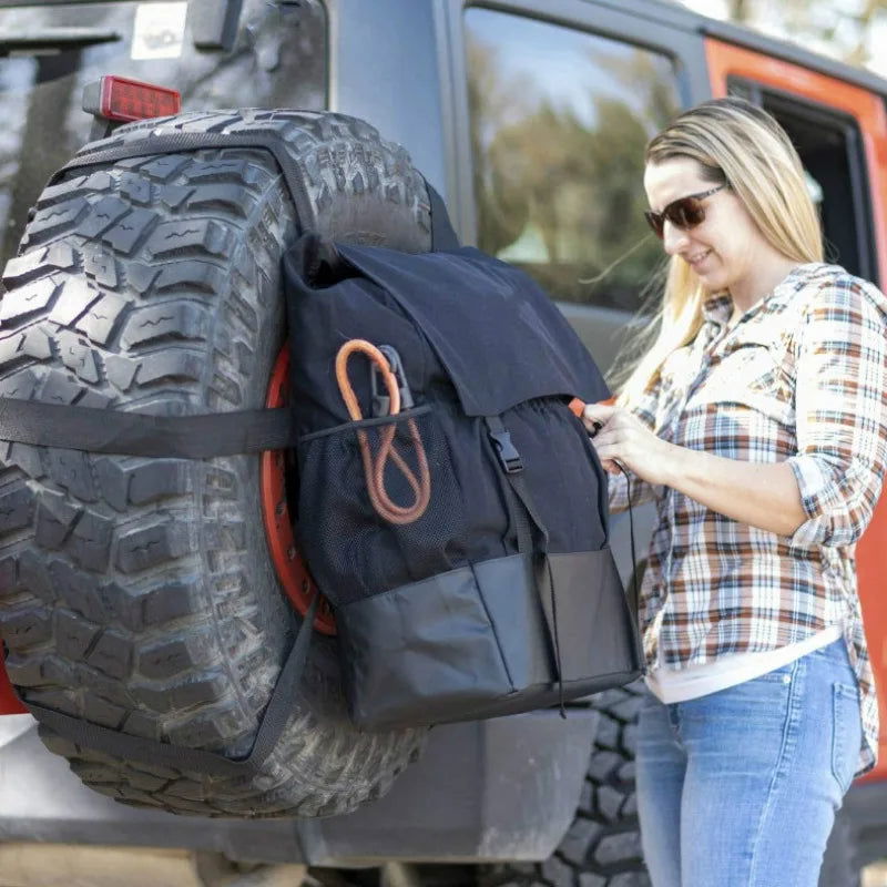 Spare Tire Garbage & Tool Storage Bag – Hanging Off-Road Bag for Trucks and SUVs