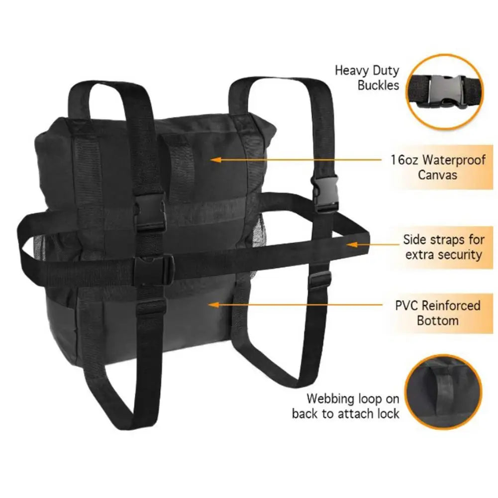Spare Tire Garbage & Tool Storage Bag – Hanging Off-Road Bag for Trucks and SUVs
