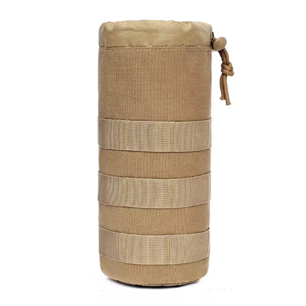Tactical MOLLE Water Bottle Pouch – Outdoor Kettle Carrier for Camping, Hiking, Fishing & Hunting