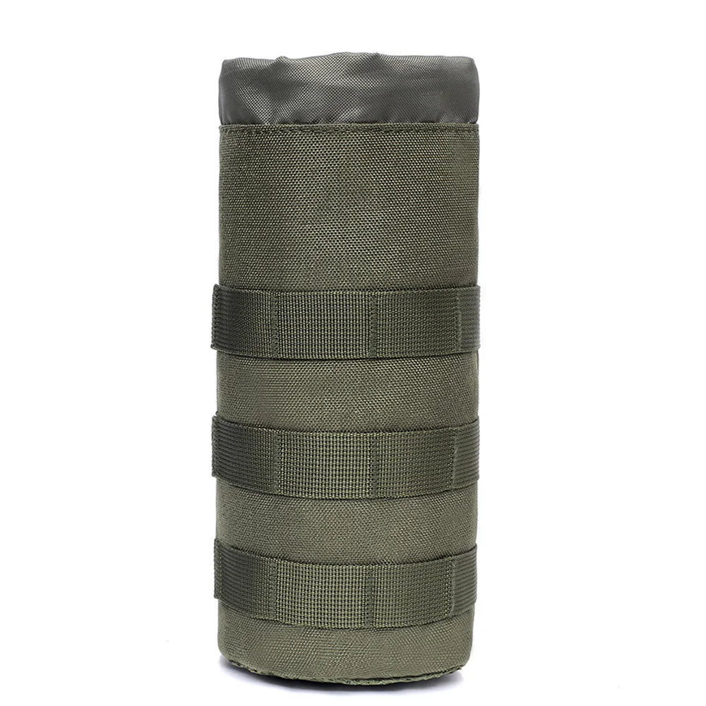 Tactical MOLLE Water Bottle Pouch – Outdoor Kettle Carrier for Camping, Hiking, Fishing & Hunting