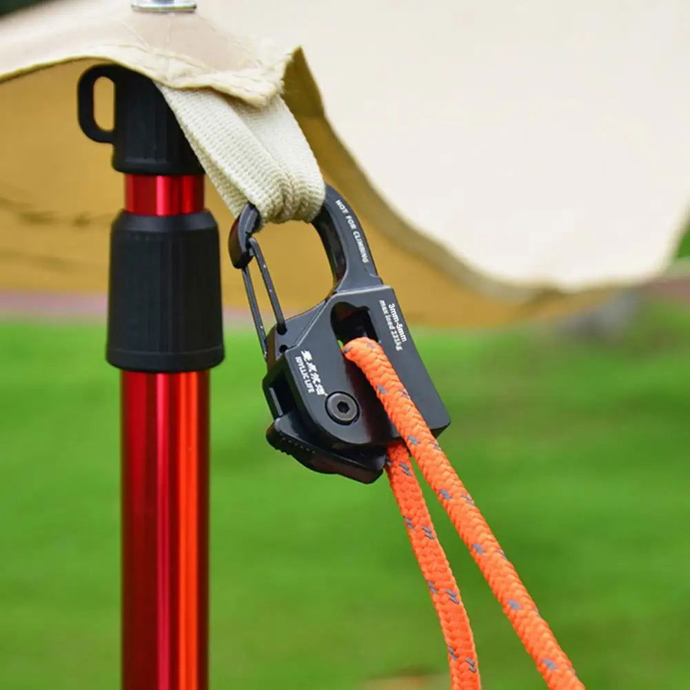 Tent Rope Tensioner – Lightweight, Strong Load-Bearing Cord Adjuster for Quick Setup and Outdoor Camping