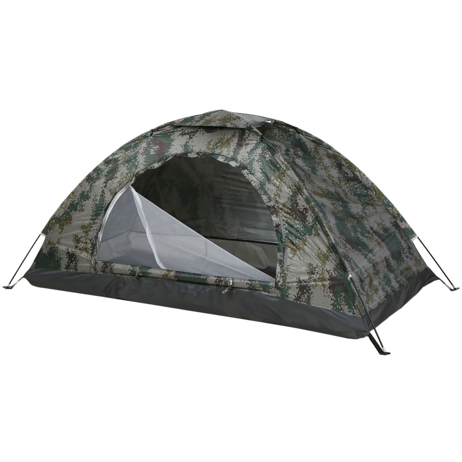 Ultralight Camping Tent – 1 Person Portable Tent with UPF 30+ UV Protection for Hiking, Beach, and Fishing